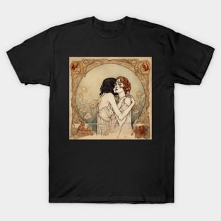 Eternal Love: An Embrace Across Time T-Shirt
